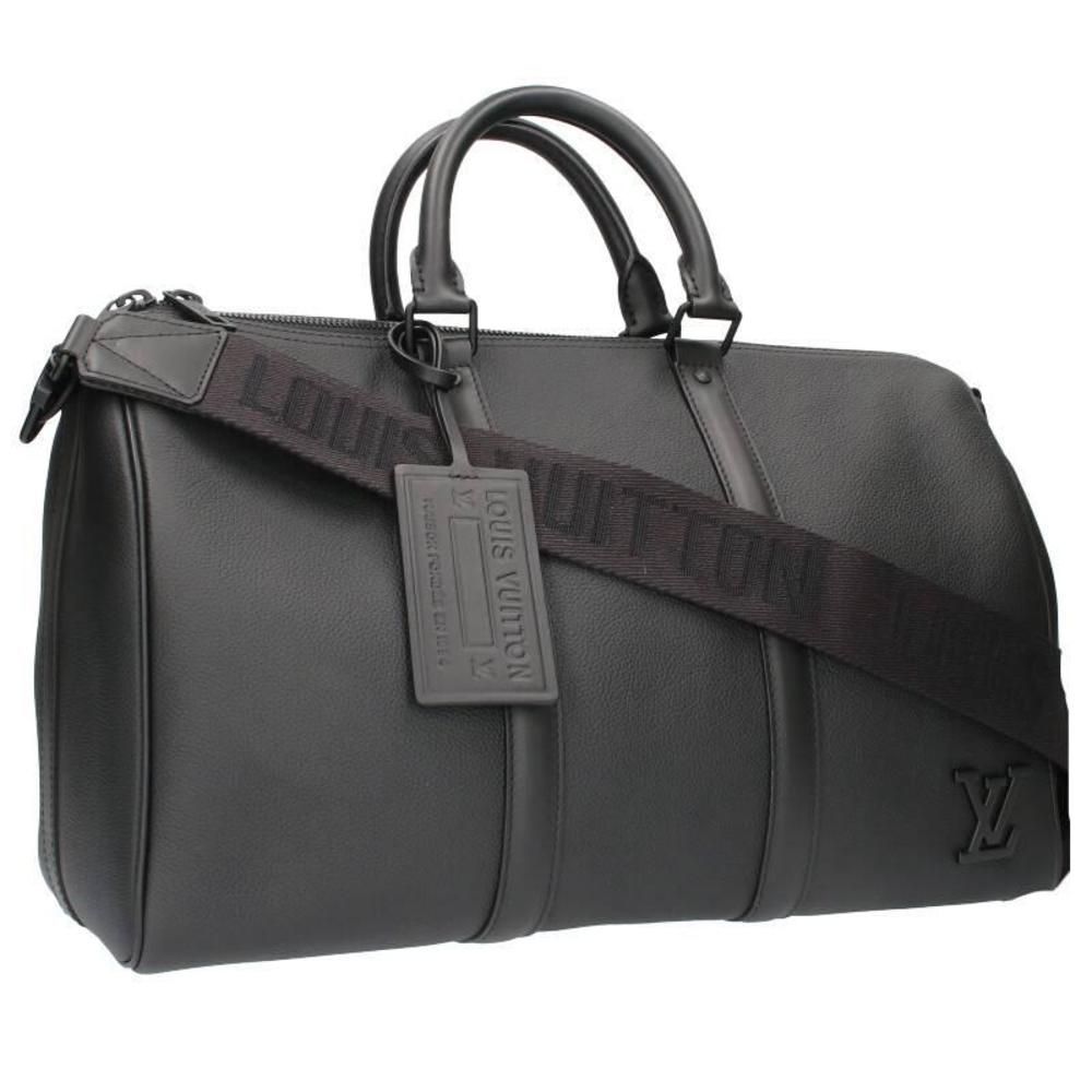 Louis Vuitton Keepall Bandouliere Boston Bag Aerogram Leather Boston Bag